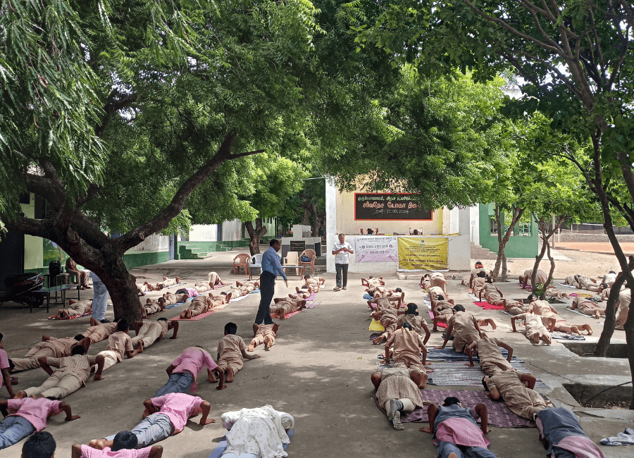 Yoga Demonstration Programme — photograph 1 of 2