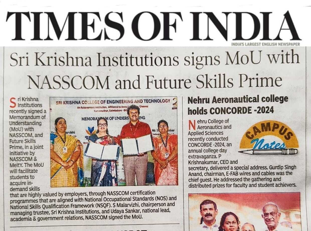 MoU with NASSCOM — photograph 2 of 10